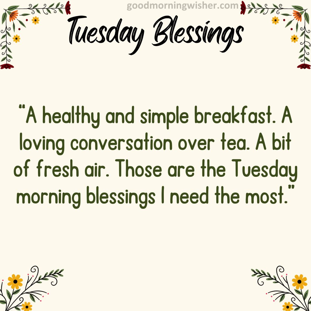 ᐅ1M+ Happy Tuesday Blessings Images And Quotes & Prayers